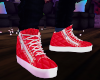 Quilted Red GuisseKicks