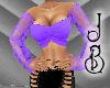 JB Busty Purple Top