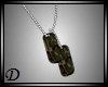 {D} Army Dog Tags