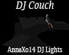 Black DJ Room Couch