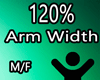 Arm Scaler 120% - M/F