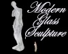 Glass Modern Sculpture