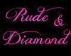 Rude & Diamond Sticker