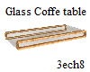 Wood Glass Coffee Table