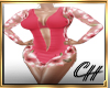 CH-Red Flower Dress