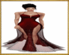Vampire blood red gown