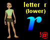 !@ Letter r (lower)