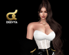 ๔ Busty Bustier Top