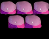 $ Pink/Purple Toes e