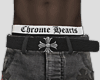 Cargo Jeans Chrome Heart