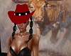 Red Cowgirl Hat