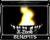 X-ZONE ANIMATED FIRE POT