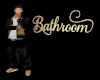 UTUBE Bathroom Sign