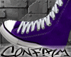 |C| Purple Converse (f)