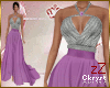 cK Luxury Gown LilacSilv