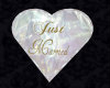 Just married heart