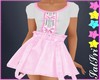 Pastel Pink Skirt n Top