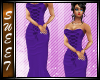 Bewitched Gown  D Purple