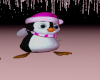 pink animated penguins