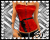 [SL] Cherry red corset