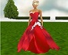 {F} WEDDING DRESS RED 