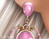 C~Pink Fairy Earrings