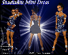 ShadiaBlue Mini Dress