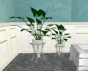 White Modern Planters