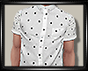 x: White Polka Shirt