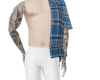 blue plaid shirt 2