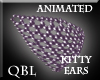 Purple Kitty Ears