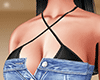 Denim Corset Blue