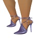 pearly violet heels