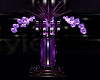 PURPLE FLOWER STOOL BYBD