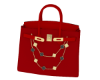 Chain birk bag red