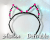 Cat Ears Headband F v2 D