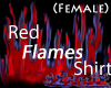 Red Flames Shirt (F)