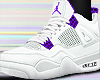 T| 4's White Purple F