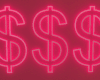 💦Pink Money Sign