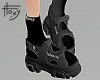 Balen black sandals
