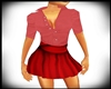 ROSERED MINI SKIRT & TOP