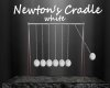 Newton's Cradle White