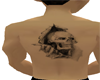 back skull tattoo