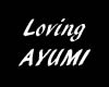 Loving AYUMI chest tatt