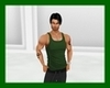 S.T GREEN MUSCLE TOP