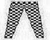 bw checkered skinny jean