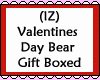 VDay Bear Gift Boxed Red