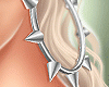 𝕄✓م Spiked Hoops