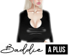 A PLUS Cut Top Black