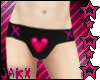 JX Pink Heart Panties